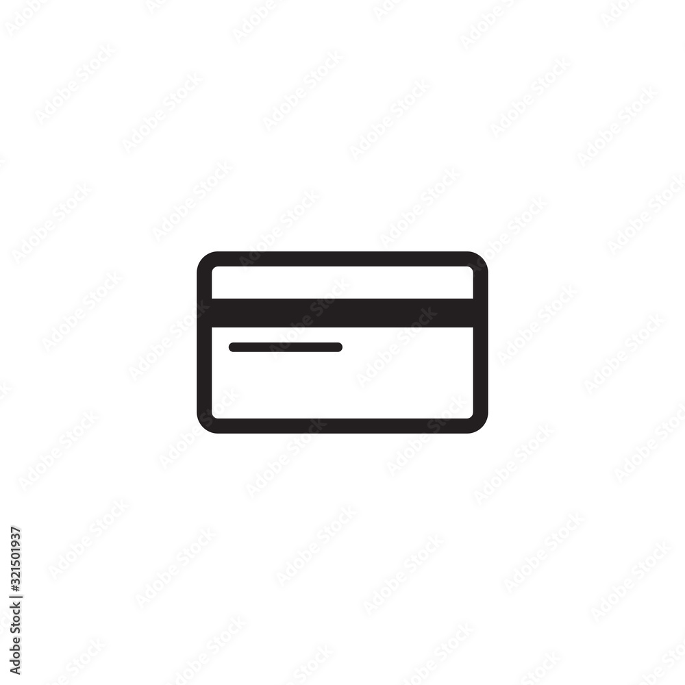 credit card icon vector design logo template EPS 10 credit card icon vector design logo template EPS 10