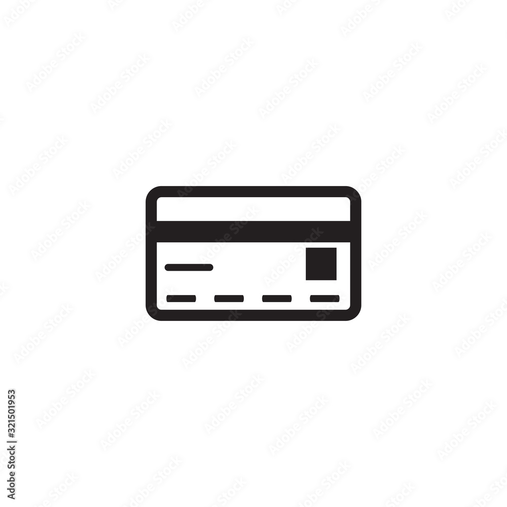 credit card icon vector design logo template EPS 10 credit card icon vector design logo template EPS 10