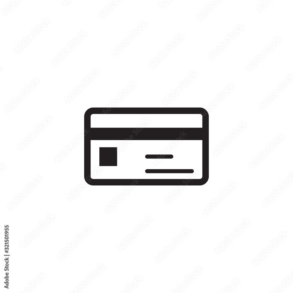 credit card icon vector design logo template EPS 10 credit card icon vector design logo template EPS 10
