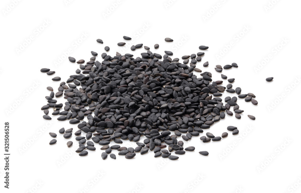 sesame isolated on white background sesame isolated on white background