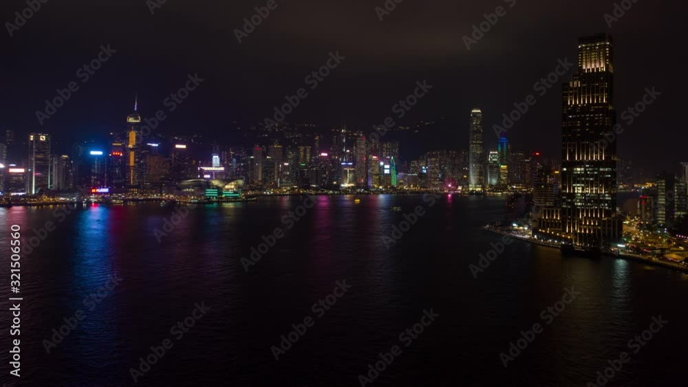 Aerial China Time Lapse 12045-48 Hong Kong Downtown Night September 2019 4K Aerial time lapse video of downtown Hong Kong on the waterfront at night. Aerial China Time Lapse 12045-48 Hong Kong Downtown Night September 2019 4K Aerial time lapse video of downtown Hong Kong on the waterfront at night.