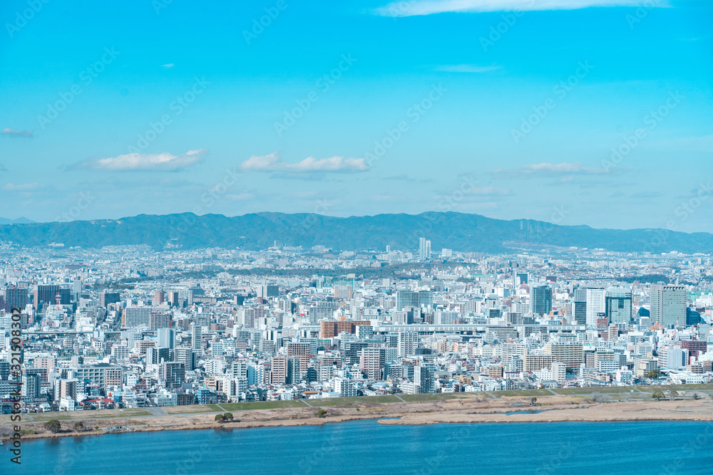 URBAN LANDSCAPE IN OSAKA