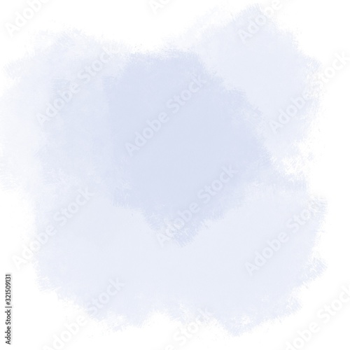 Blue watercolor abstract cloudscape background 