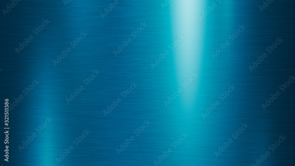 Blue metal texture background illustration - obrazy, fototapety, plakaty 