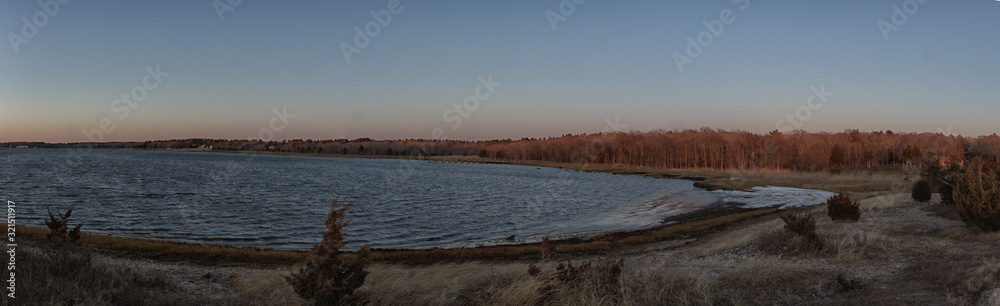 Panoramic Photo of Marion Harbor Panoramic Photo of Marion Harbor