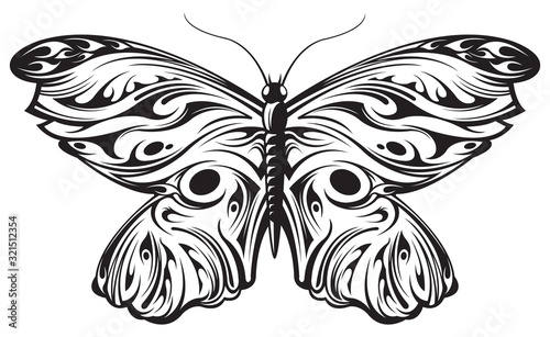 Butterfly tattoo