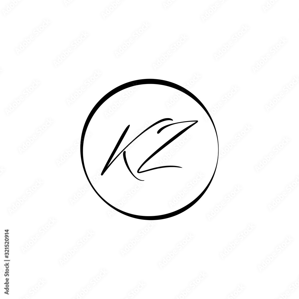 Initial Linked Letter KY Logo Design vector Template. Creative Abstract KY Logo Vector Initial Linked Letter KY Logo Design vector Template. Creative Abstract KY Logo Vector