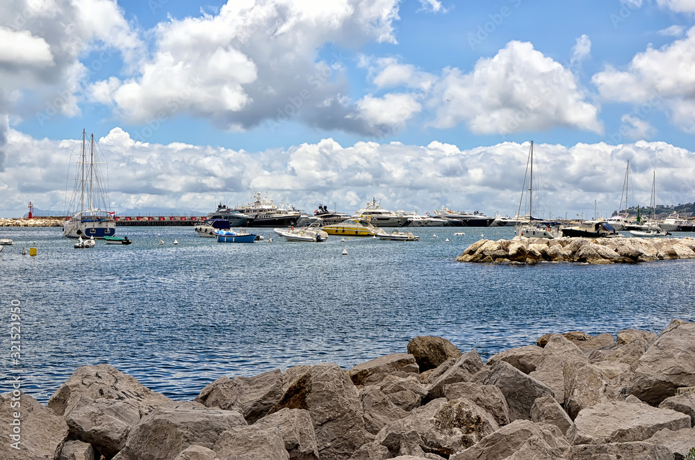 port and small boats summer landscape photography port and small boats summer landscape photography