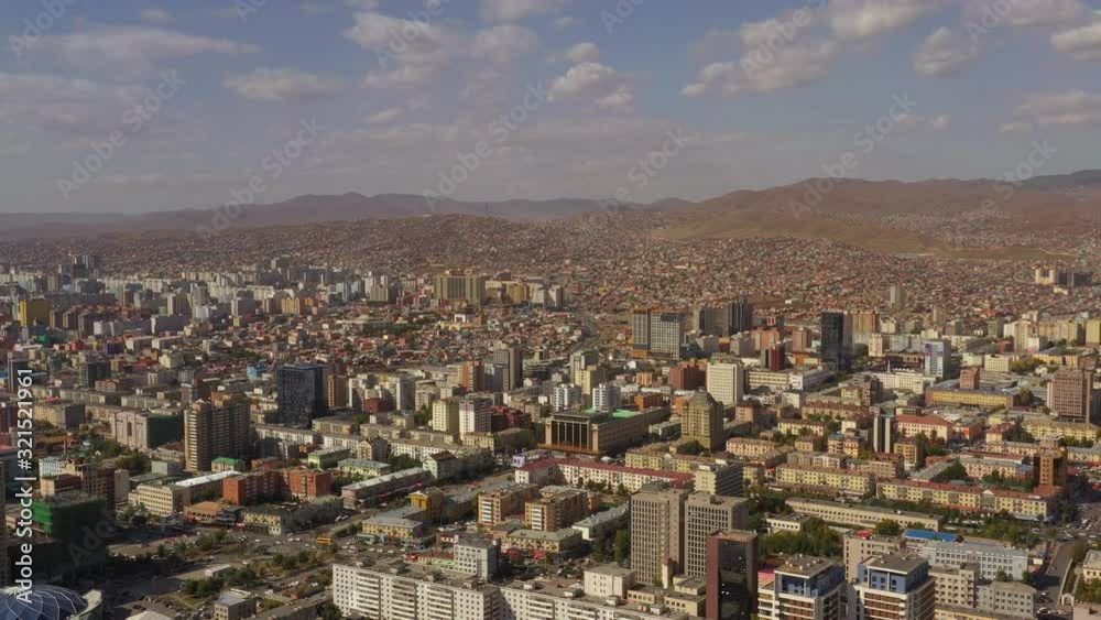 Aerial Mongolia Ulaanbaatar September 2019 Sunny Day 4K Mavic Pro Aerial video of downtown central Ulaanbaatar in Mongolia on a beautiful sunny day. Aerial Mongolia Ulaanbaatar September 2019 Sunny Day 4K Mavic Pro Aerial video of downtown central Ulaanbaatar in Mongolia on a beautiful sunny day.