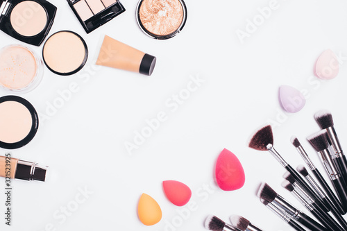 Makeup products for skin cover and different types