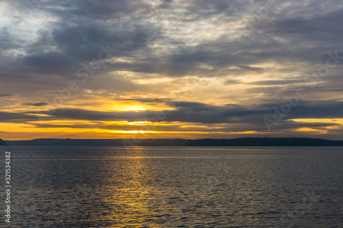 Overcast Cloudy Sunset 11 © George Cole