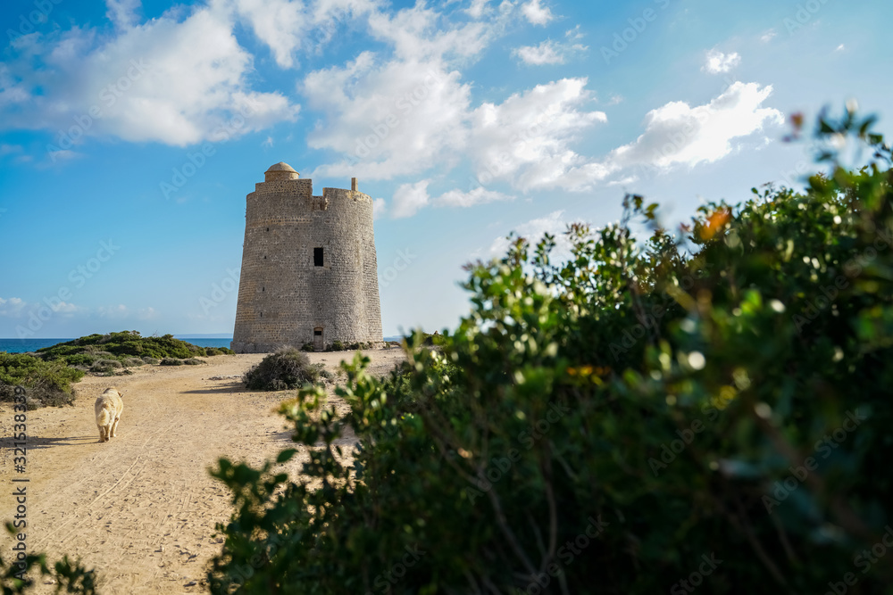 Torre de Ses Portes, Ses Salines. Ibiza. Spain.