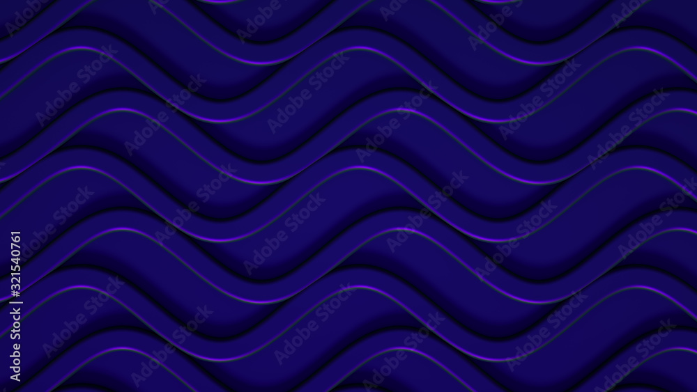 Fototapeta premium Abstract metal background. 3d illustration, 3d rendering.