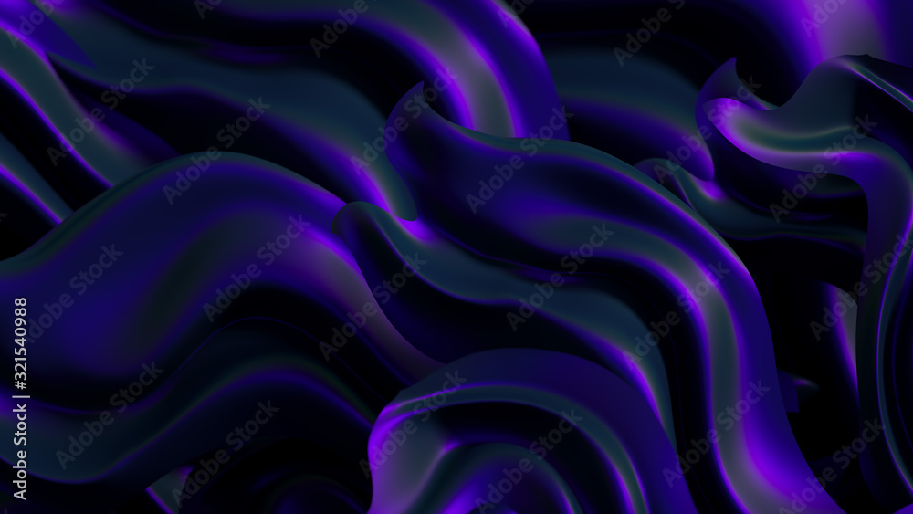Obraz premium Abstract metal background. 3d illustration, 3d rendering.