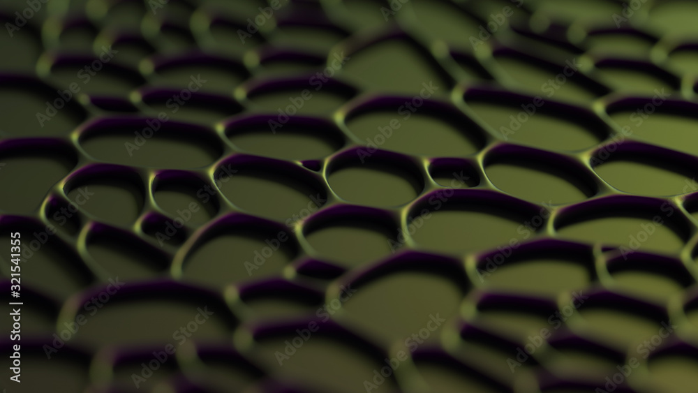 Fototapeta premium Abstract metal background. 3d illustration, 3d rendering.