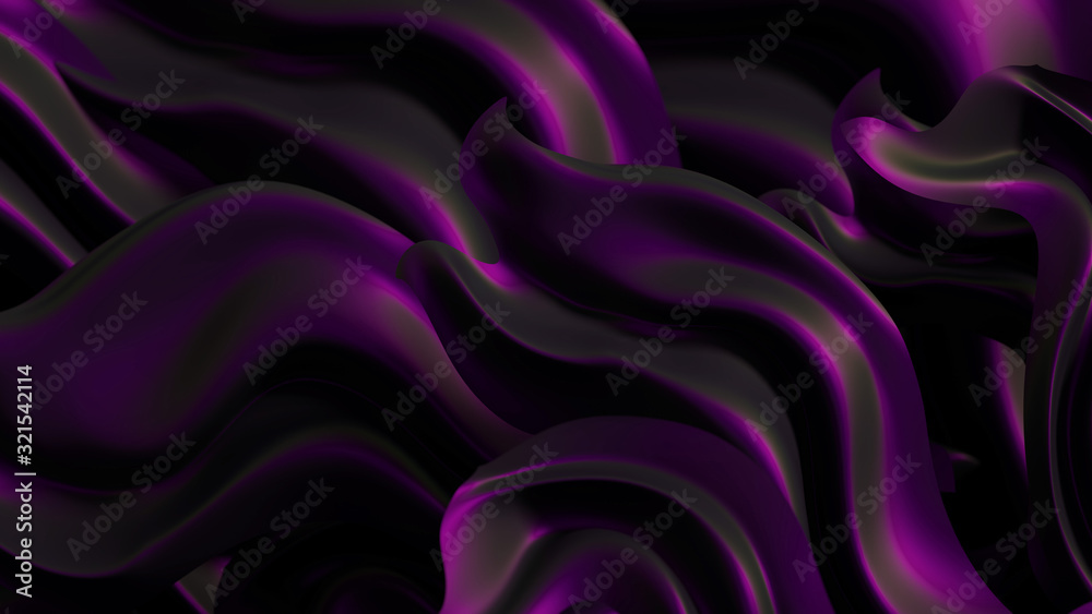 Obraz premium Streszczenie tło metalowe. Ilustracja, renderowanie 3d.