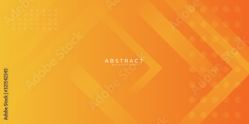 Fresh orange gradient web abstract background geometry shine and layer element vector for presentation design. Suit for business, corporate, institution, party, festive, seminar, and talks.