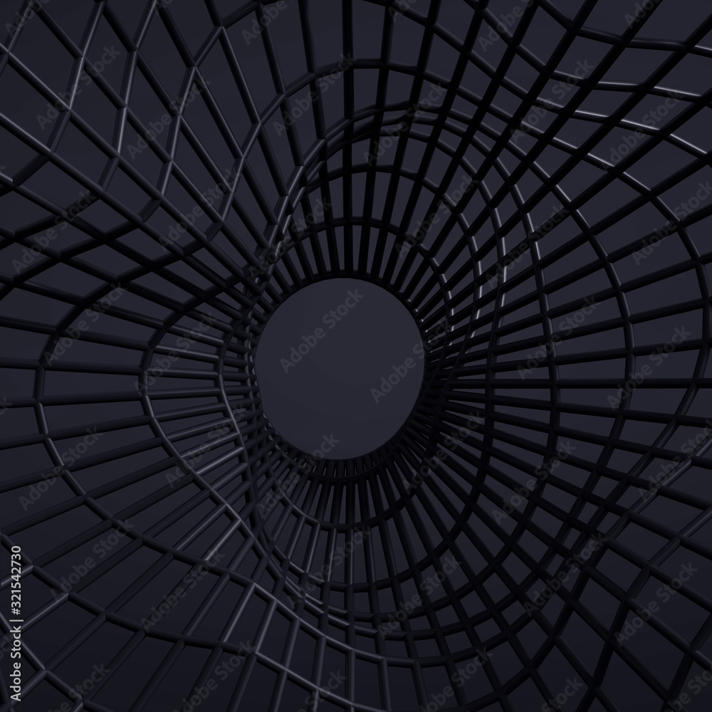 Fototapeta premium Streszczenie tło metalowe. Ilustracja, renderowanie 3d.
