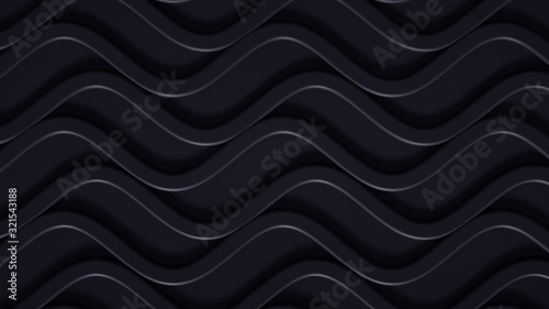 Abstract metal background. 3d illustration, 3d rendering.