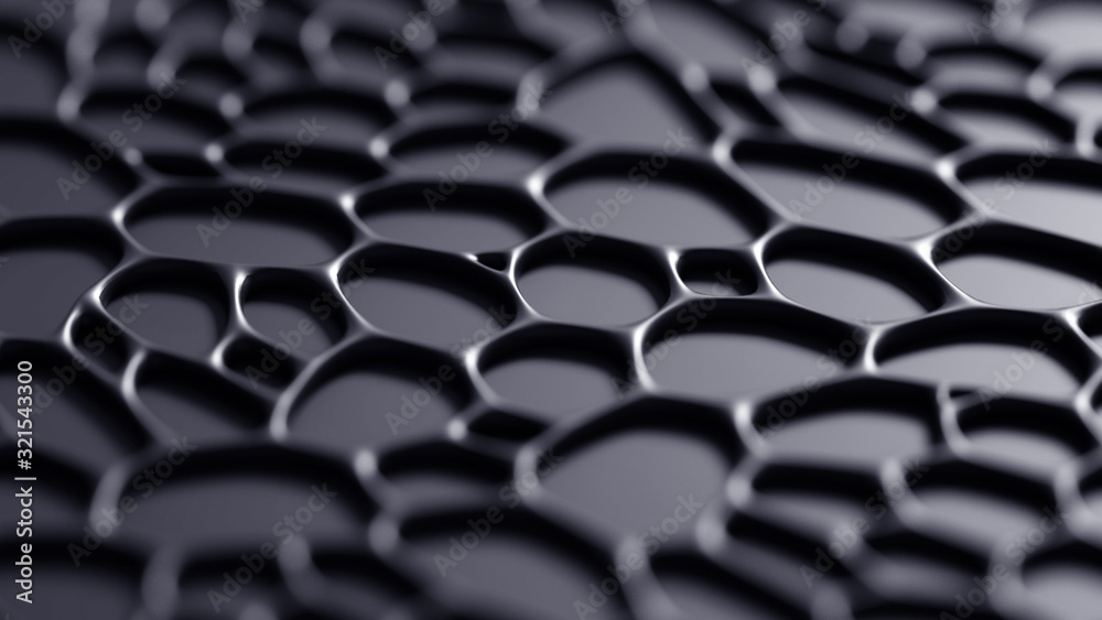 Obraz premium Abstract metal background. 3d illustration, 3d rendering.