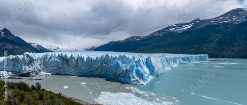Perito Moreno Glacier, Los Glaciares National Park , Santa Cruz Province, Argentina. One of the most important tourist attractions in Argentinian Patagonia photo