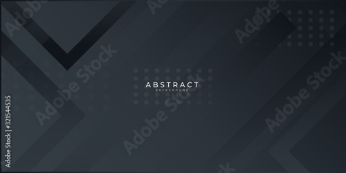 Simple dark black neutral abstract background for presentation design