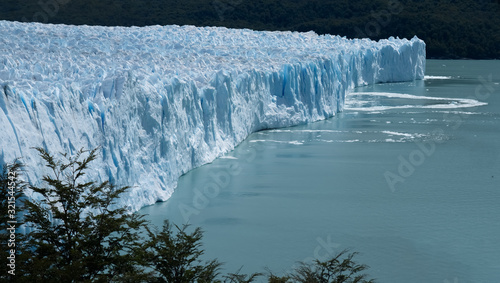 Perito Moreno Glacier  Los Glaciares National Park   Santa Cruz Province  Argentina. One of the most important tourist attractions in Argentinian Patagonia