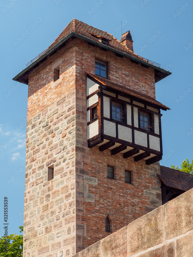 Old building in Nuremberg, Bavaria, Germany