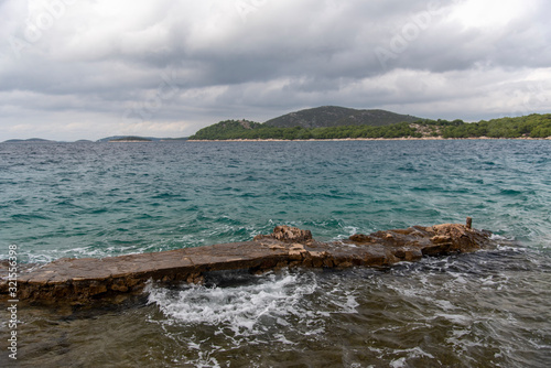 Tribunj Croatia Landscape Beautiful Ocean Vacation Destination European Tourism Mediterranean