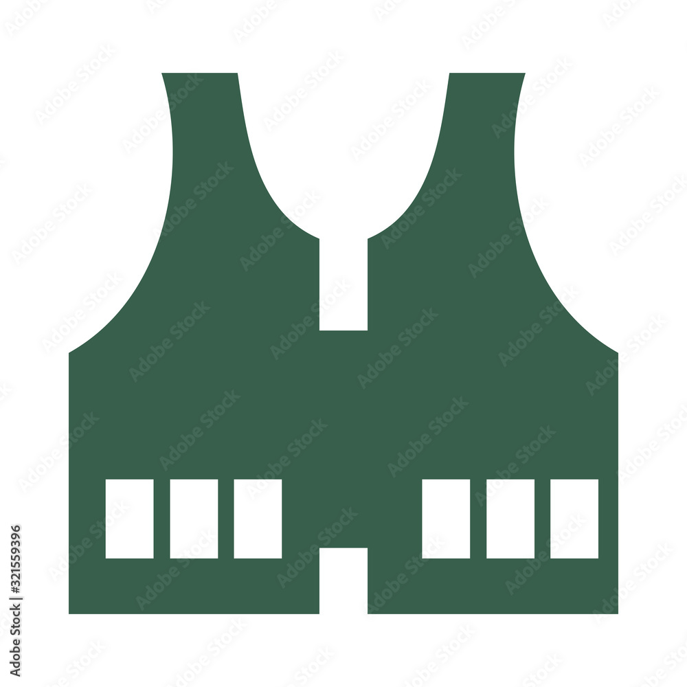 bulletproof vest accessory isolated icon bulletproof vest accessory isolated icon