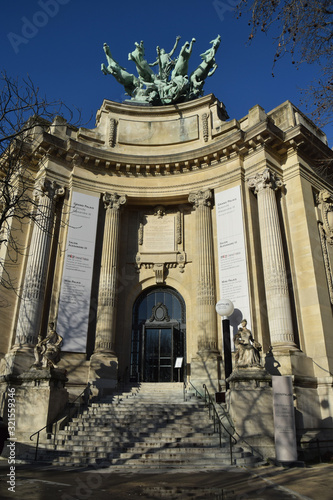 Le Grand palais, Paris, France.