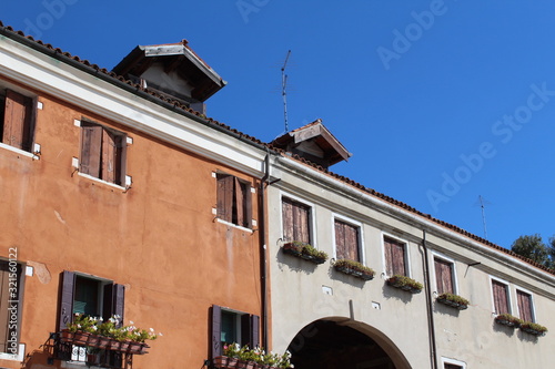 Old builings in Venice photo