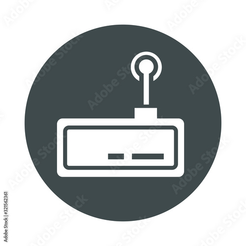 route with wifi connection signal
