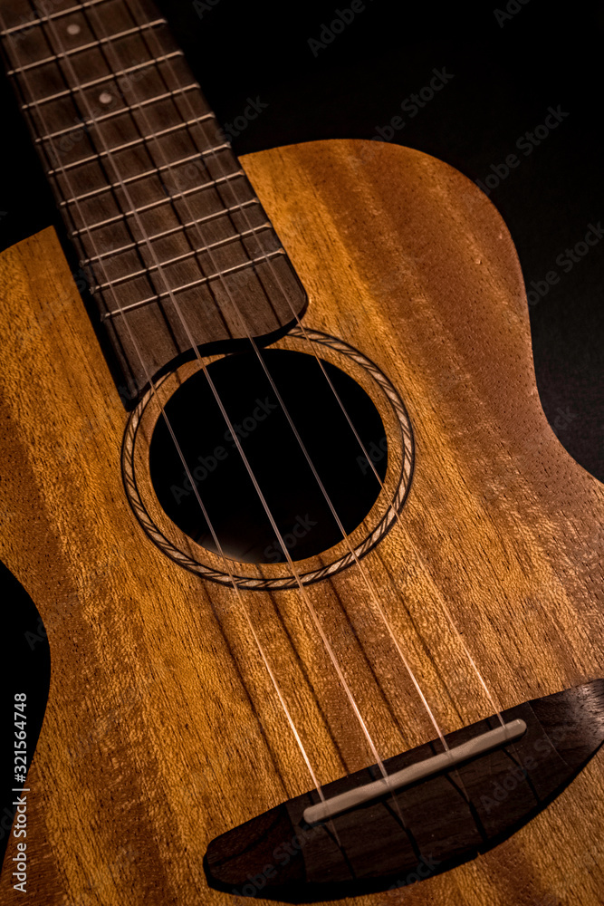 Naklejka premium Ukulele HDR