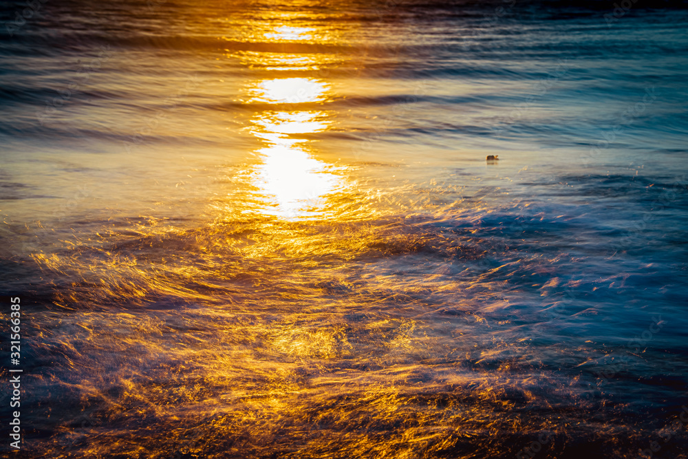 Beautiful ocean sunset along the coast of Nova Scotia Beautiful ocean sunset along the coast of Nova Scotia