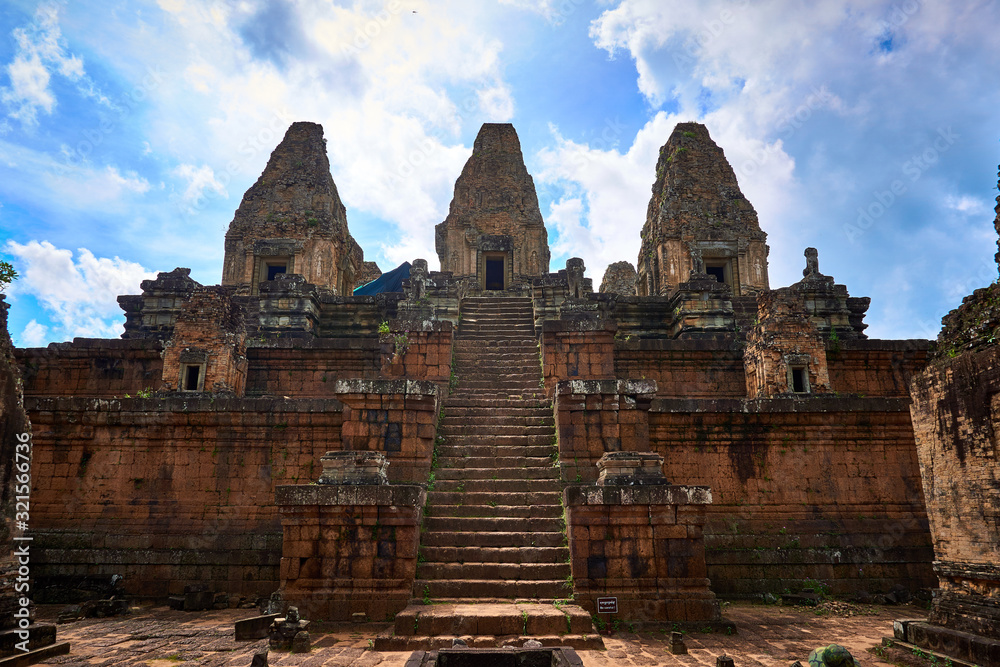 Pre Rup Angkor wat temple ruins siem reap cambodia asia