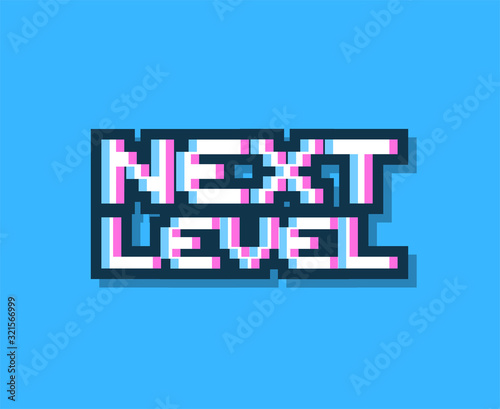 Creative design of next level symbol
