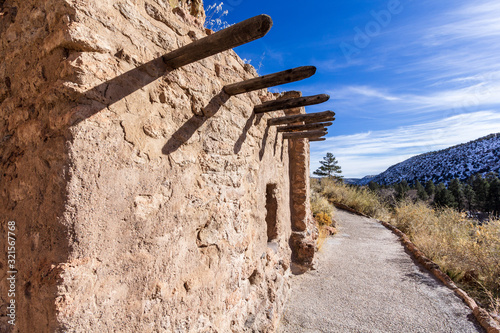 Bilde på lerret Bandelier national park, New Mexico