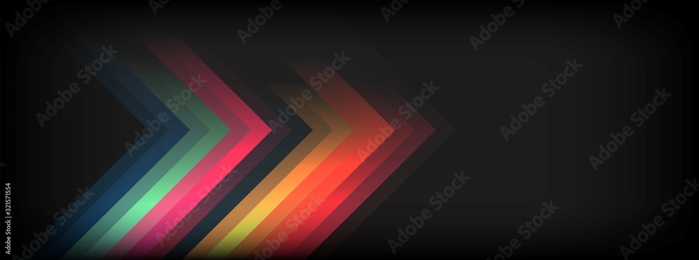 abstract cover design background colored stripes