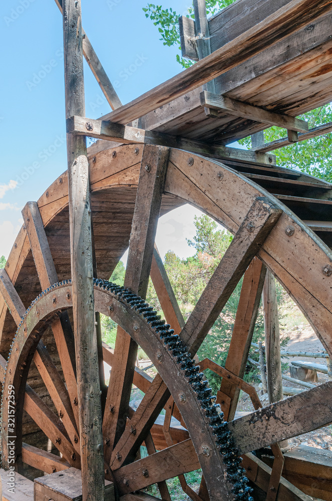 Old Gristmill Waterwheel 