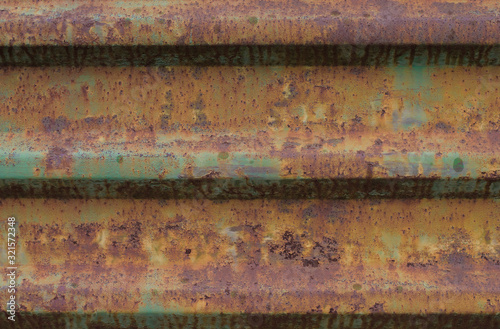 texture of old iron surface in corrosion