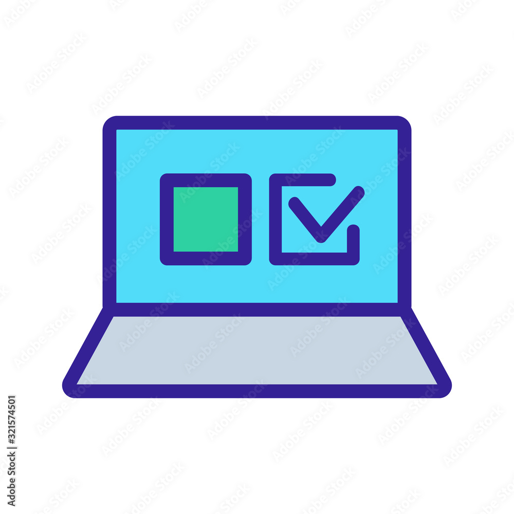 the quiz question answer to the icon vector. Thin line sign. Isolated contour symbol illustration the quiz question answer to the icon vector. Thin line sign. Isolated contour symbol illustration