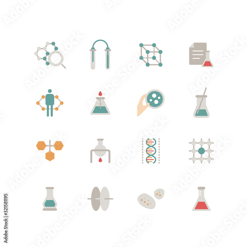 SCIENCE ICON SET