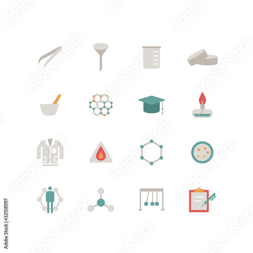 SCIENCE ICON SET