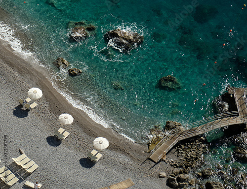 Amalfi sunbathing spot