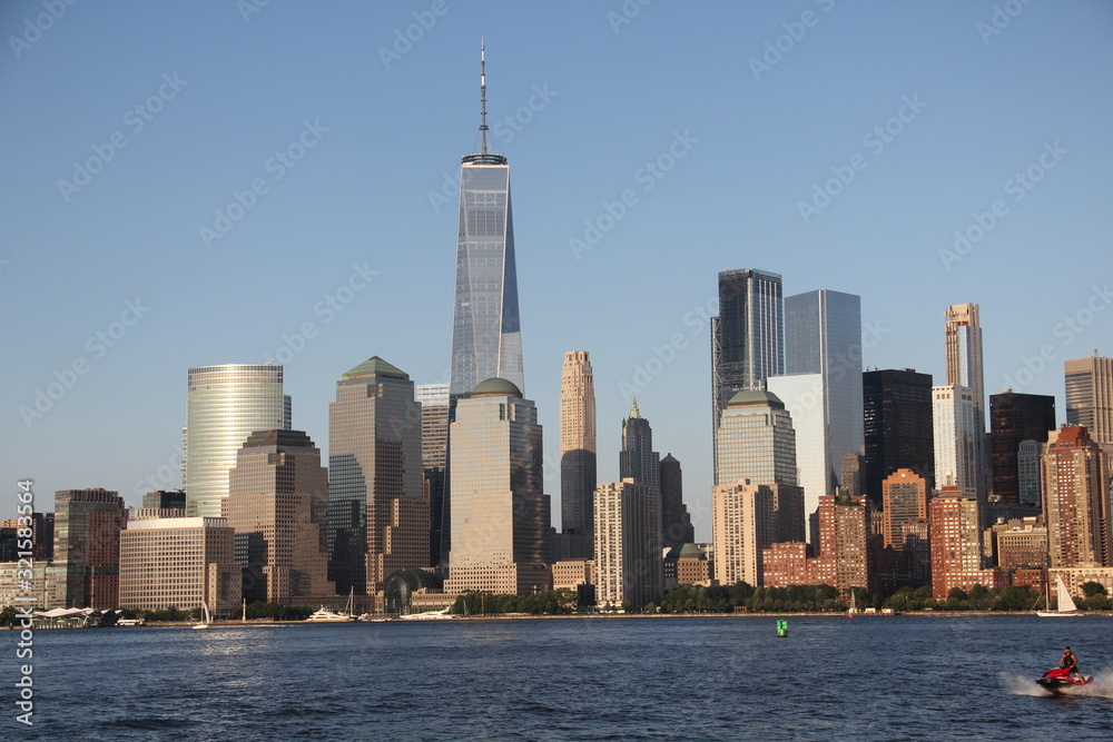 Fototapeta premium view of manhattan