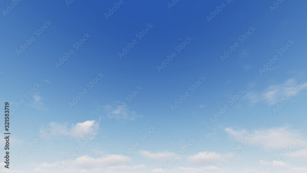 Cloudy blue sky abstract background, blue sky background with tiny clouds