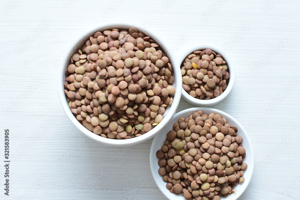 Very colorful natural lentil grains Very colorful natural lentil grains