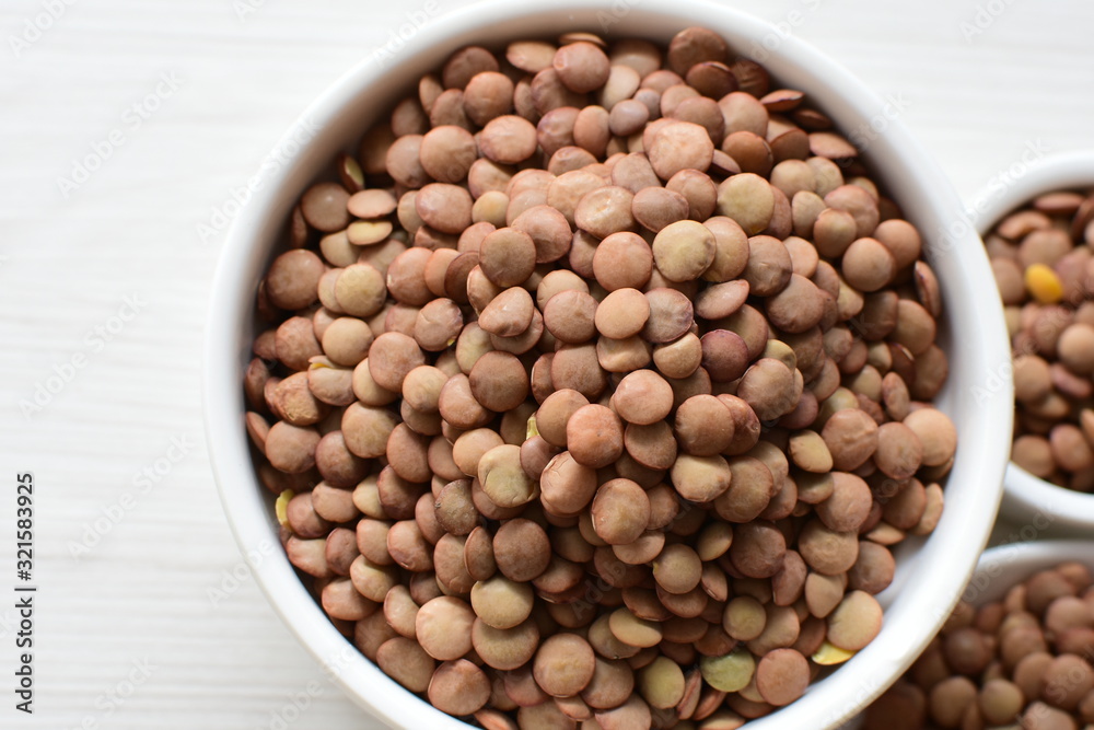 Very colorful natural lentil grains Very colorful natural lentil grains