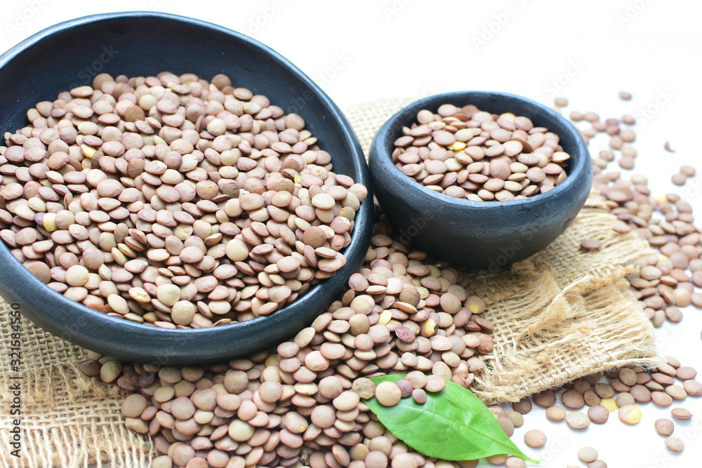 Very colorful natural lentil grains Very colorful natural lentil grains